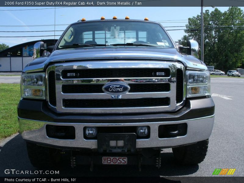 Dark Stone Metallic / Tan 2006 Ford F350 Super Duty FX4 Regular Cab 4x4