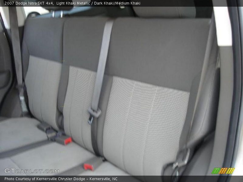 Light Khaki Metallic / Dark Khaki/Medium Khaki 2007 Dodge Nitro SXT 4x4
