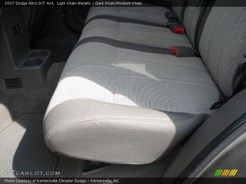 Light Khaki Metallic / Dark Khaki/Medium Khaki 2007 Dodge Nitro SXT 4x4