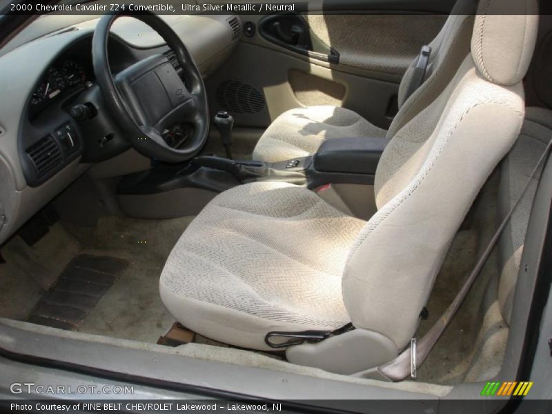 Ultra Silver Metallic / Neutral 2000 Chevrolet Cavalier Z24 Convertible