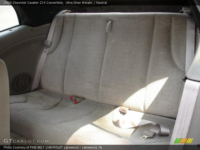 Ultra Silver Metallic / Neutral 2000 Chevrolet Cavalier Z24 Convertible