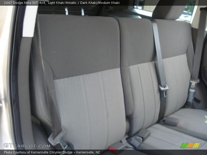 Light Khaki Metallic / Dark Khaki/Medium Khaki 2007 Dodge Nitro SXT 4x4