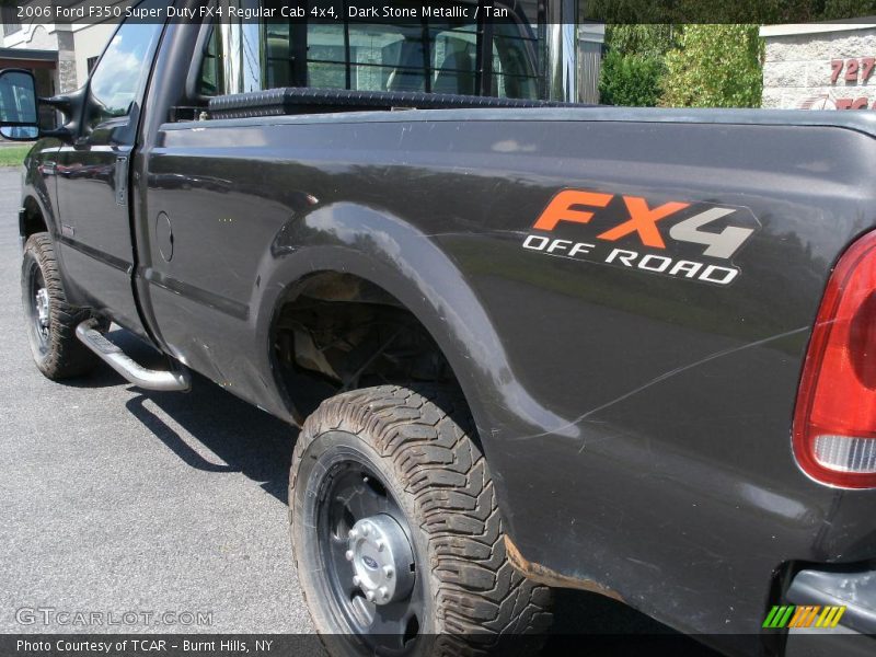 Dark Stone Metallic / Tan 2006 Ford F350 Super Duty FX4 Regular Cab 4x4