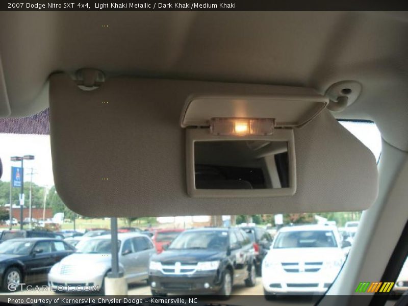 Light Khaki Metallic / Dark Khaki/Medium Khaki 2007 Dodge Nitro SXT 4x4