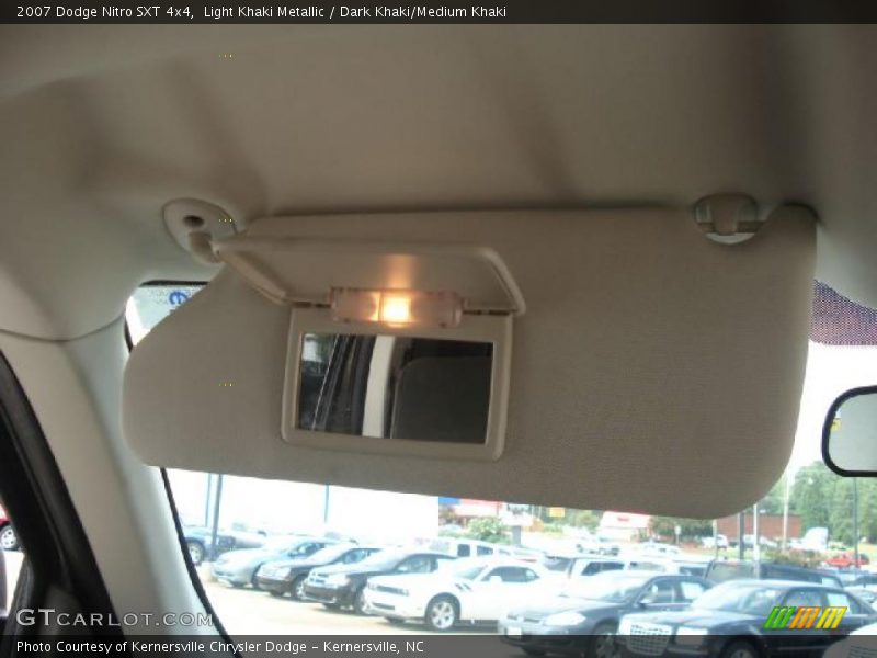 Light Khaki Metallic / Dark Khaki/Medium Khaki 2007 Dodge Nitro SXT 4x4