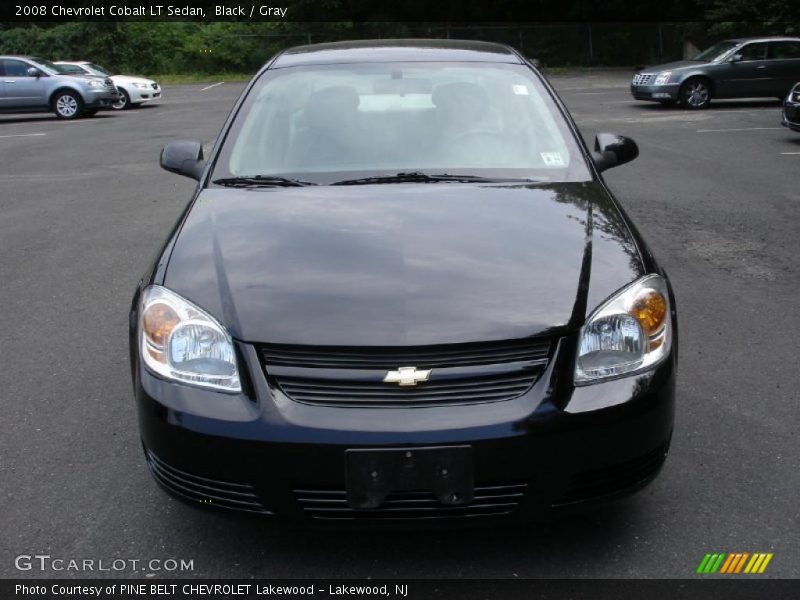 Black / Gray 2008 Chevrolet Cobalt LT Sedan