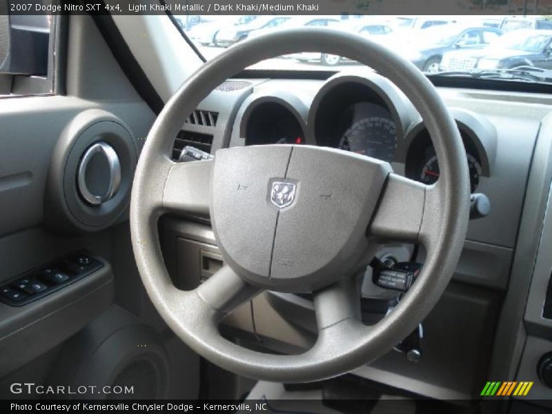 Light Khaki Metallic / Dark Khaki/Medium Khaki 2007 Dodge Nitro SXT 4x4