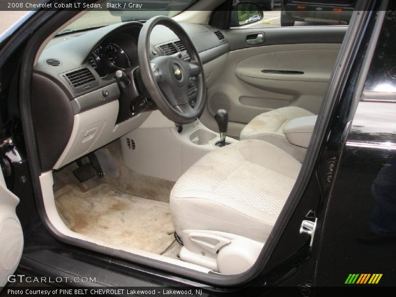 Black / Gray 2008 Chevrolet Cobalt LT Sedan