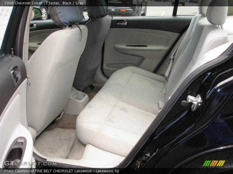 Black / Gray 2008 Chevrolet Cobalt LT Sedan