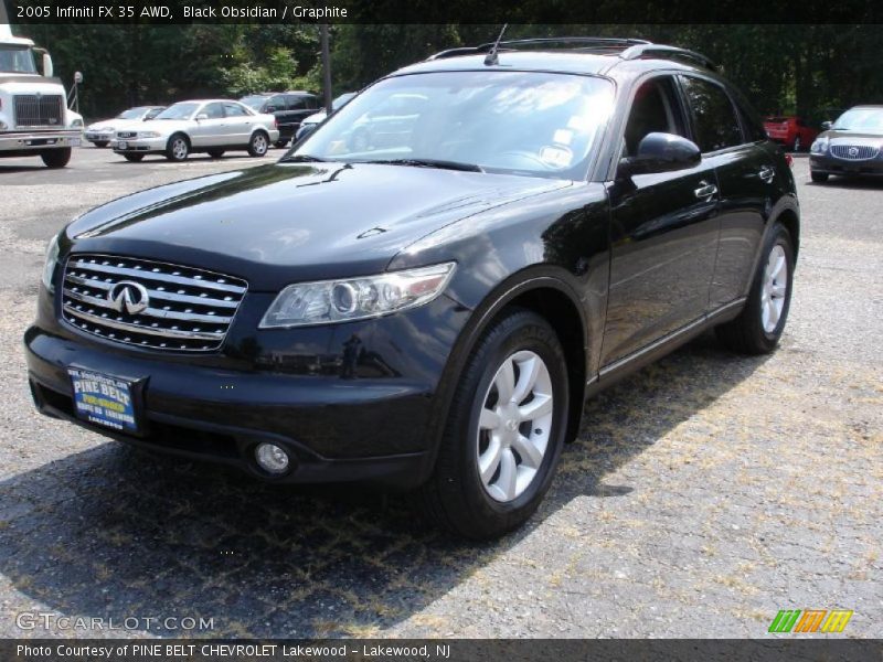 Black Obsidian / Graphite 2005 Infiniti FX 35 AWD