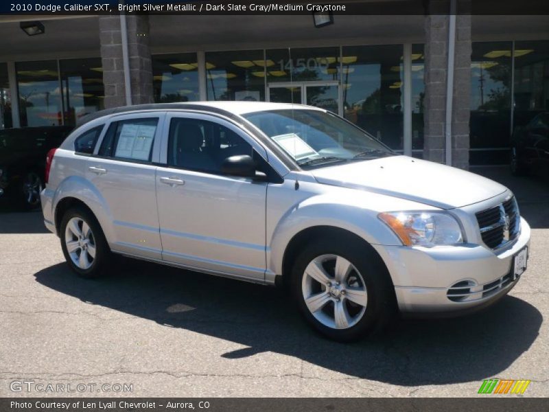 Bright Silver Metallic / Dark Slate Gray/Medium Graystone 2010 Dodge Caliber SXT