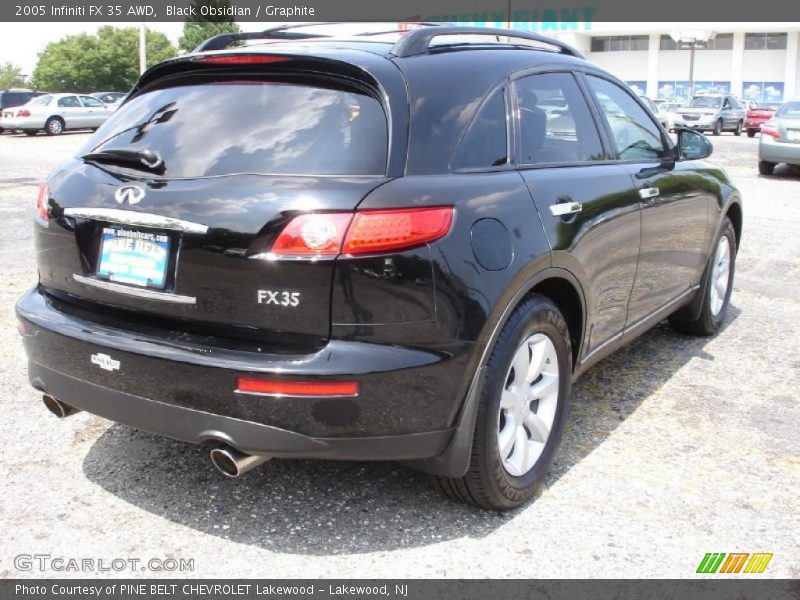 Black Obsidian / Graphite 2005 Infiniti FX 35 AWD
