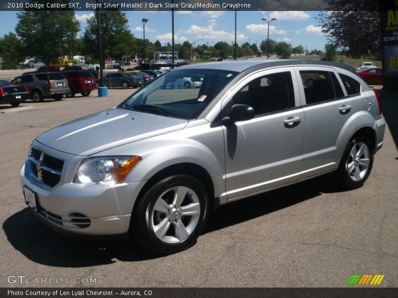 Bright Silver Metallic / Dark Slate Gray/Medium Graystone 2010 Dodge Caliber SXT