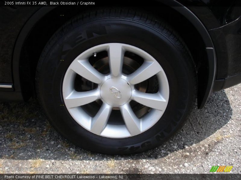 Black Obsidian / Graphite 2005 Infiniti FX 35 AWD