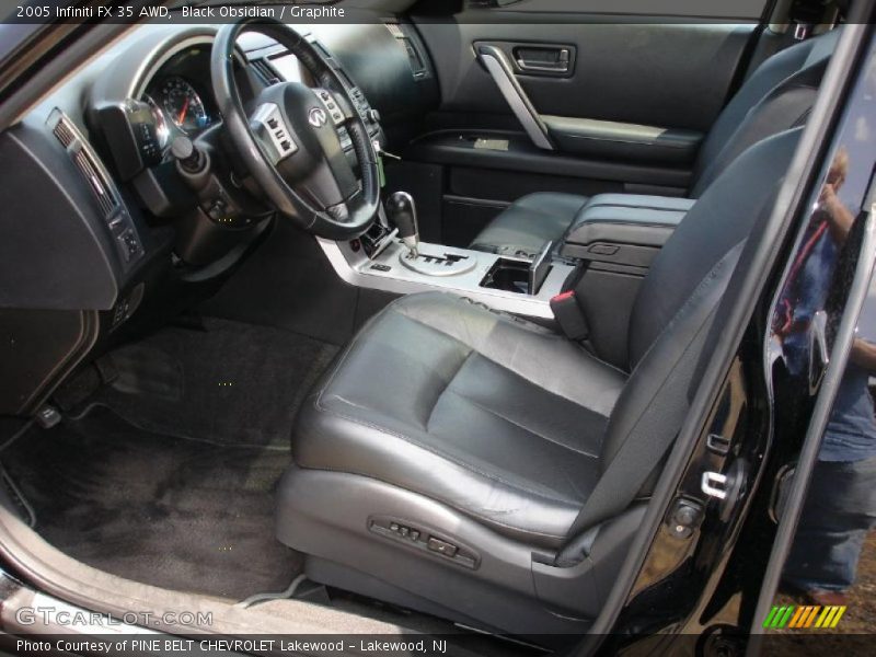 Black Obsidian / Graphite 2005 Infiniti FX 35 AWD