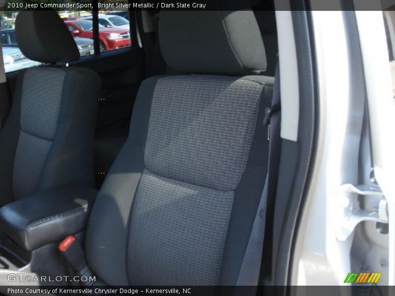 Bright Silver Metallic / Dark Slate Gray 2010 Jeep Commander Sport
