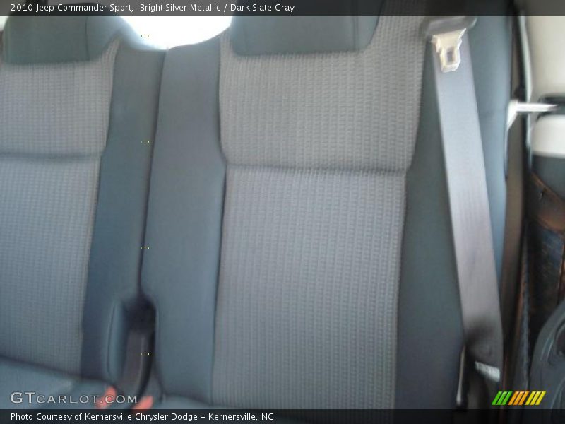 Bright Silver Metallic / Dark Slate Gray 2010 Jeep Commander Sport