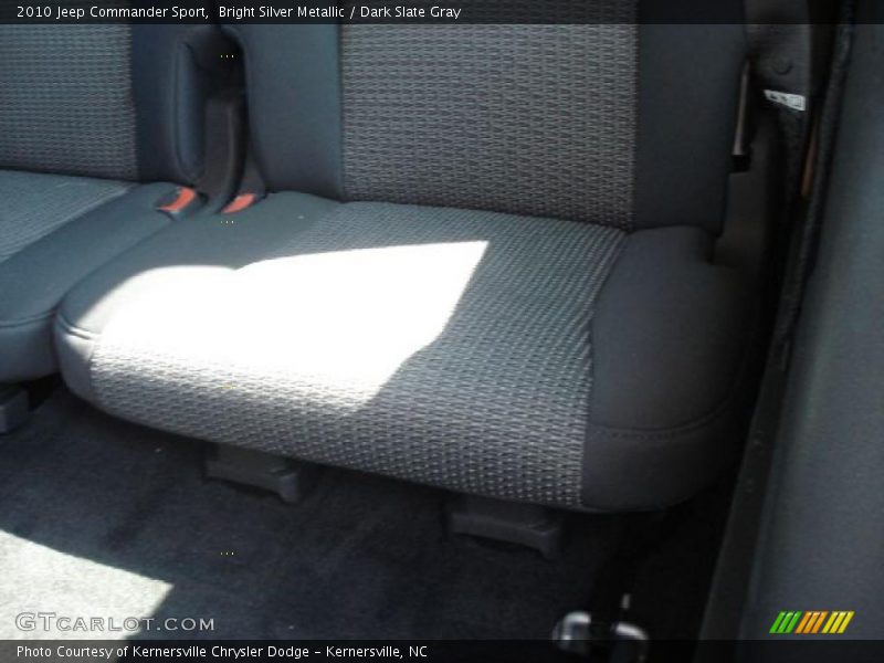 Bright Silver Metallic / Dark Slate Gray 2010 Jeep Commander Sport
