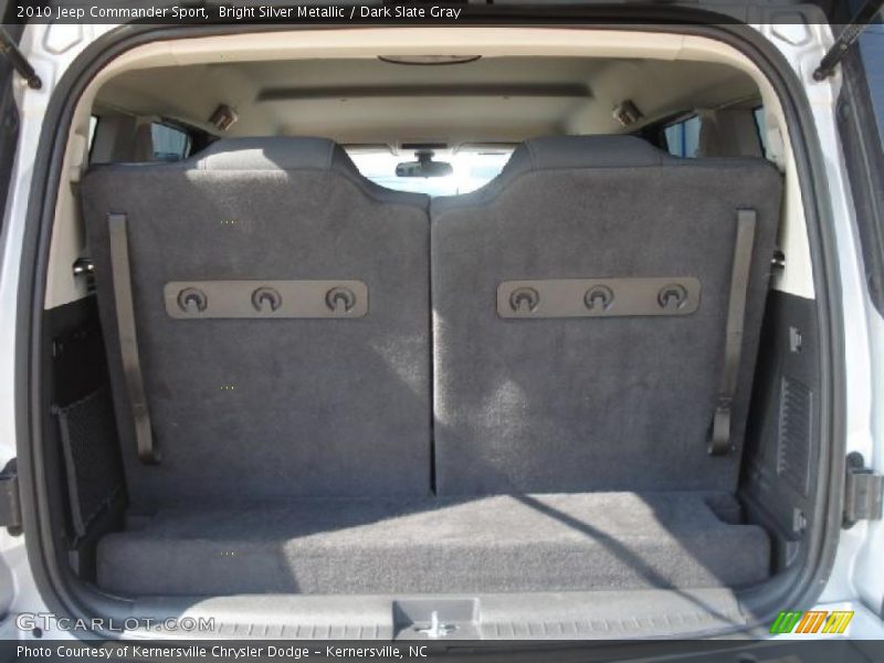 Bright Silver Metallic / Dark Slate Gray 2010 Jeep Commander Sport