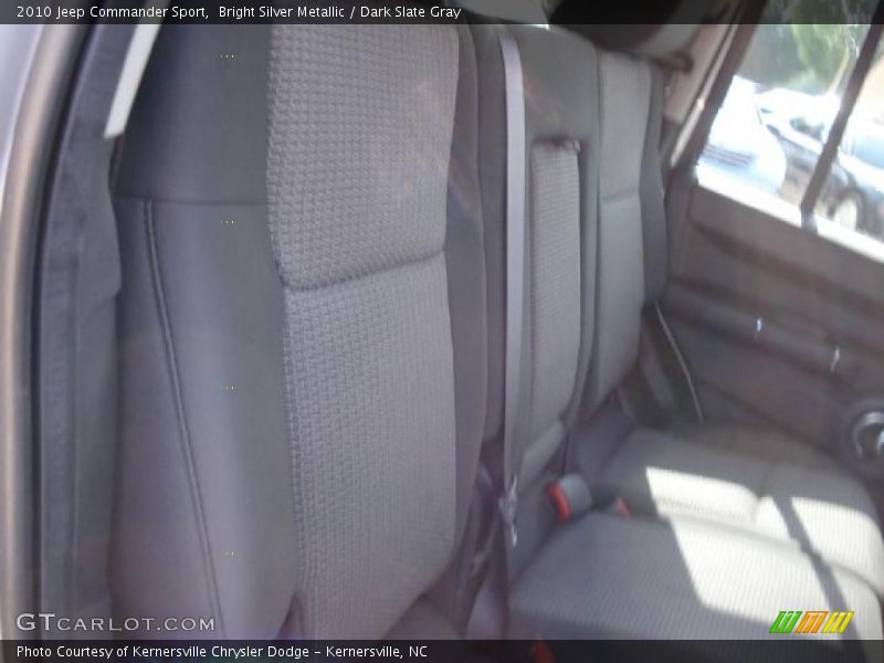 Bright Silver Metallic / Dark Slate Gray 2010 Jeep Commander Sport