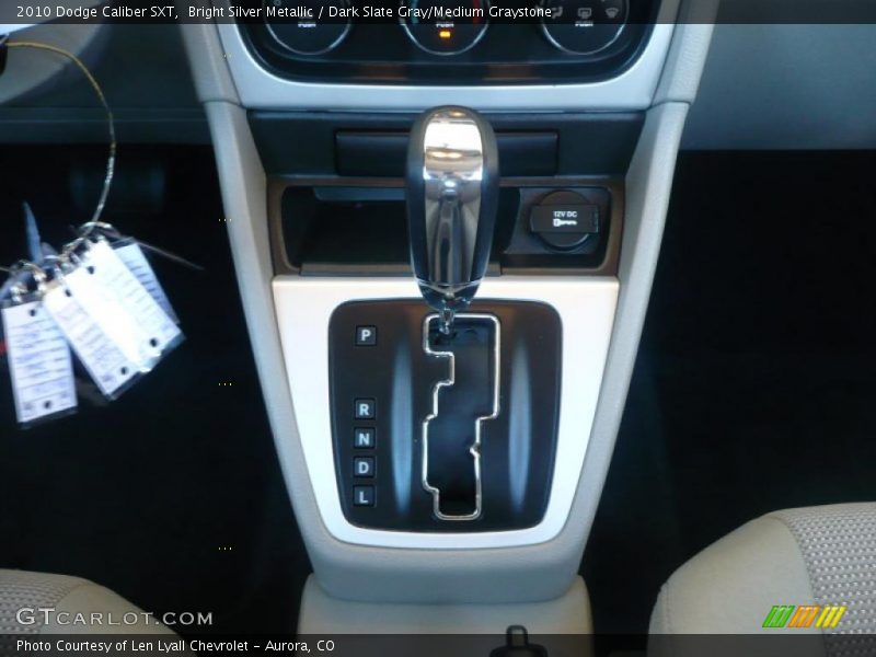 Bright Silver Metallic / Dark Slate Gray/Medium Graystone 2010 Dodge Caliber SXT