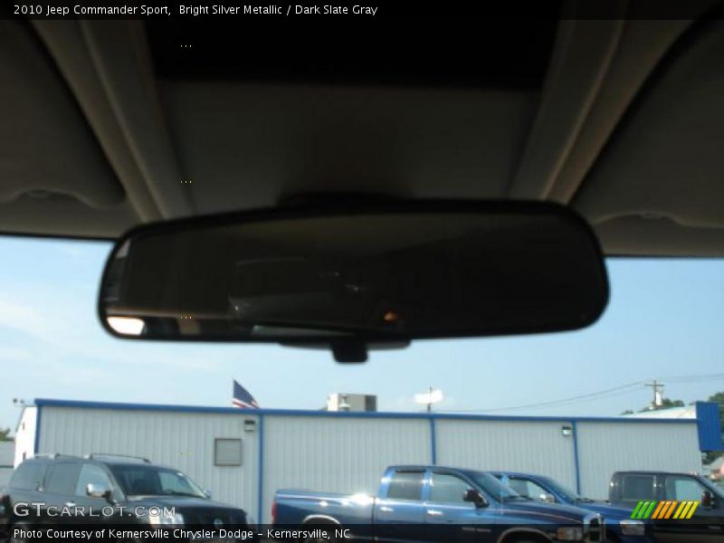 Bright Silver Metallic / Dark Slate Gray 2010 Jeep Commander Sport