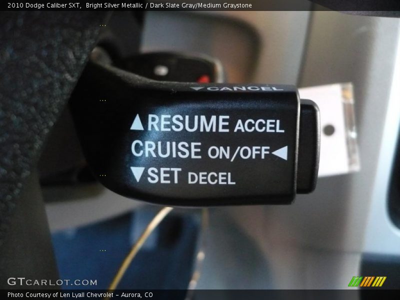 Bright Silver Metallic / Dark Slate Gray/Medium Graystone 2010 Dodge Caliber SXT