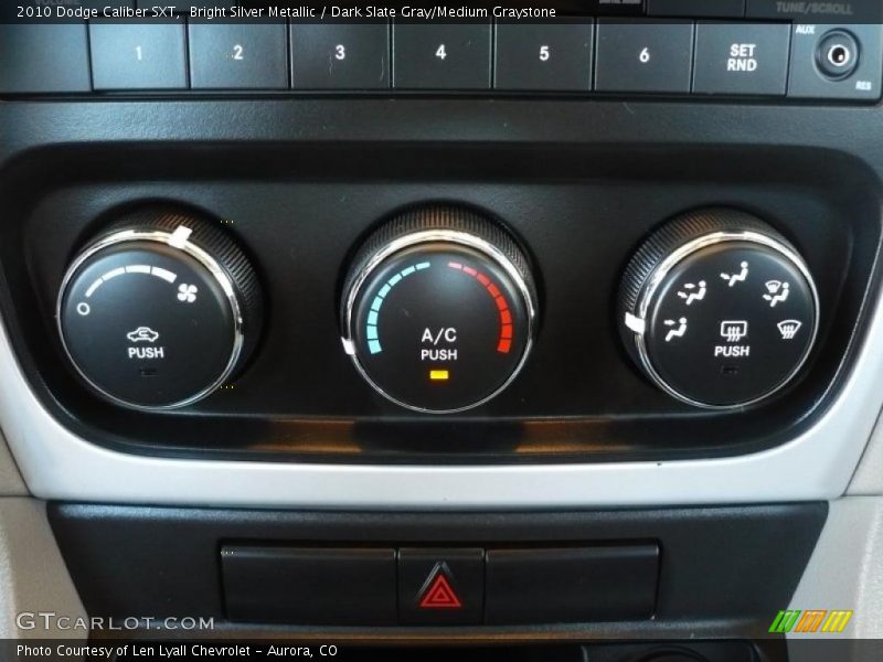 Bright Silver Metallic / Dark Slate Gray/Medium Graystone 2010 Dodge Caliber SXT