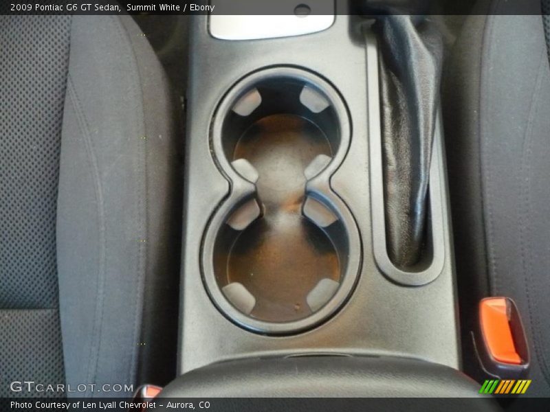 Summit White / Ebony 2009 Pontiac G6 GT Sedan