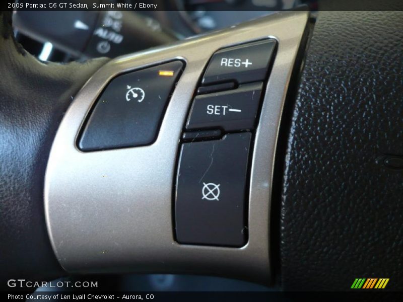 Summit White / Ebony 2009 Pontiac G6 GT Sedan