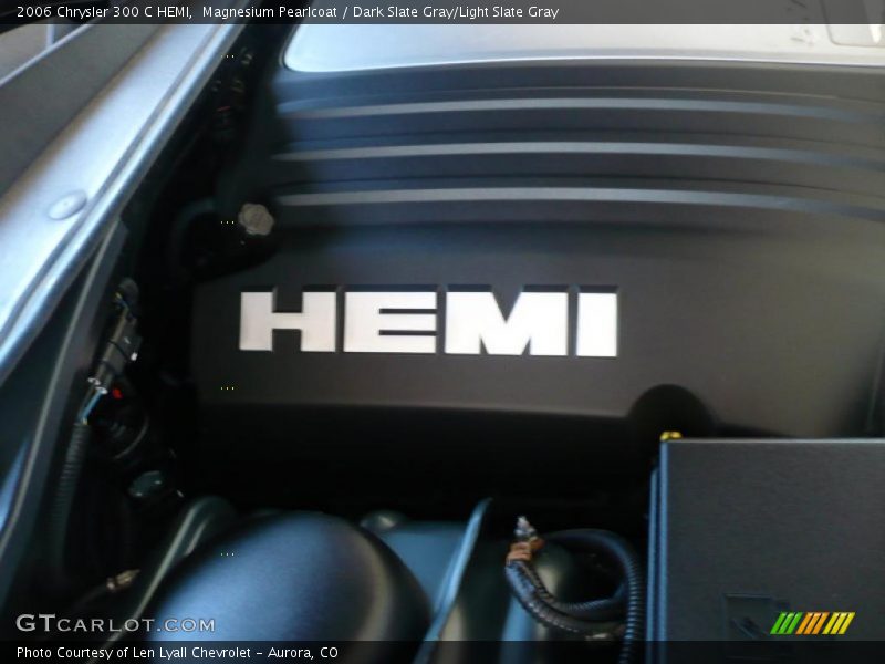 Magnesium Pearlcoat / Dark Slate Gray/Light Slate Gray 2006 Chrysler 300 C HEMI