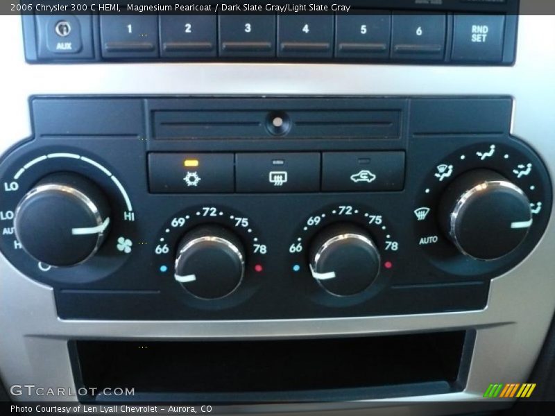 Magnesium Pearlcoat / Dark Slate Gray/Light Slate Gray 2006 Chrysler 300 C HEMI