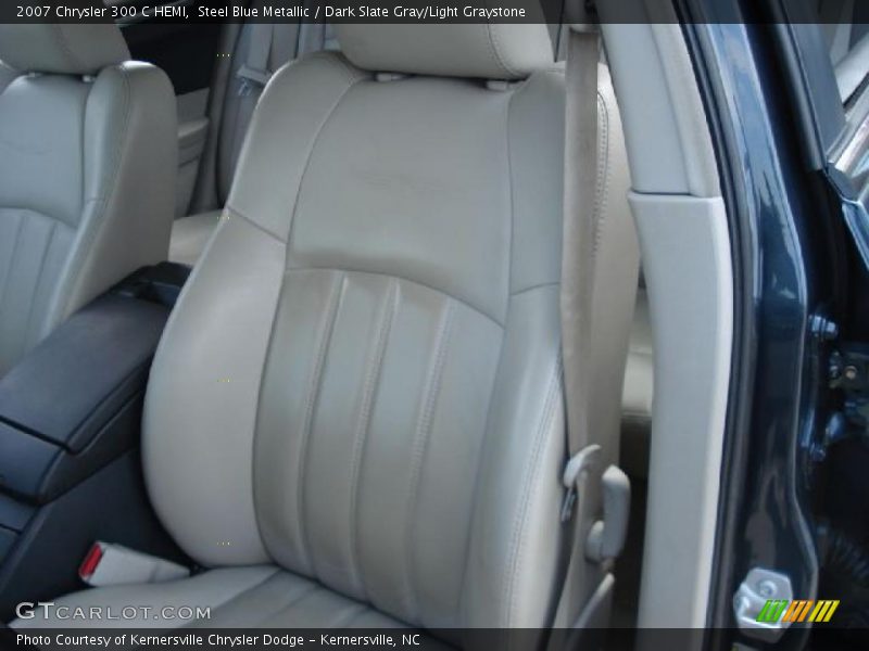 Steel Blue Metallic / Dark Slate Gray/Light Graystone 2007 Chrysler 300 C HEMI