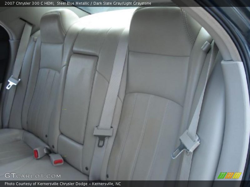 Steel Blue Metallic / Dark Slate Gray/Light Graystone 2007 Chrysler 300 C HEMI