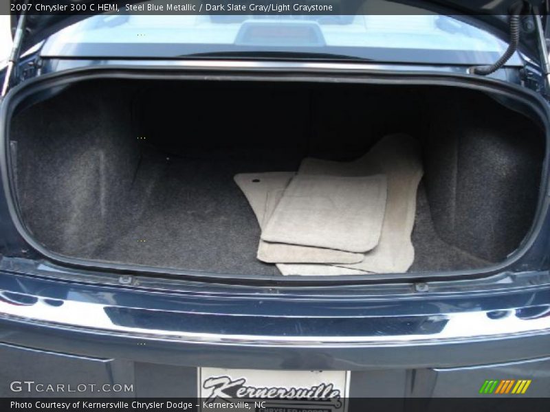 Steel Blue Metallic / Dark Slate Gray/Light Graystone 2007 Chrysler 300 C HEMI