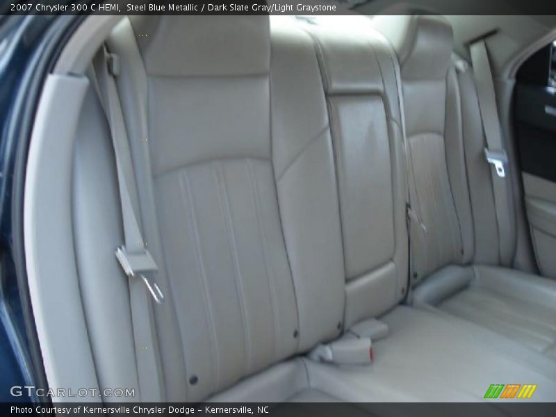 Steel Blue Metallic / Dark Slate Gray/Light Graystone 2007 Chrysler 300 C HEMI