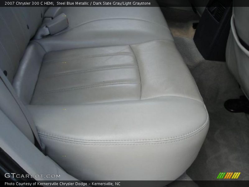 Steel Blue Metallic / Dark Slate Gray/Light Graystone 2007 Chrysler 300 C HEMI