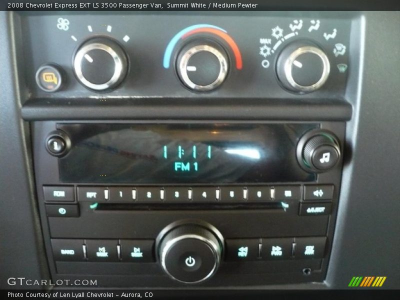 Summit White / Medium Pewter 2008 Chevrolet Express EXT LS 3500 Passenger Van