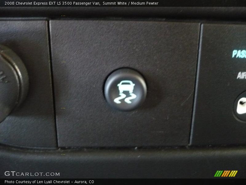 Summit White / Medium Pewter 2008 Chevrolet Express EXT LS 3500 Passenger Van