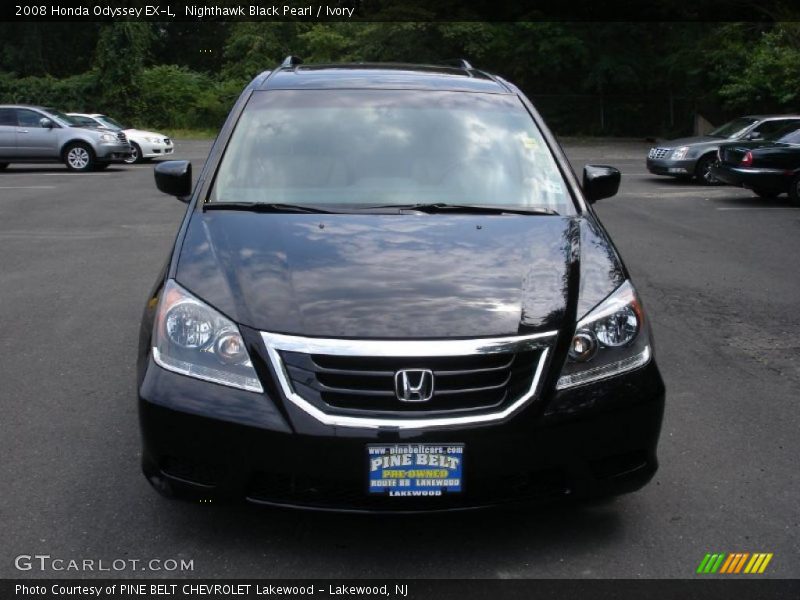 Nighthawk Black Pearl / Ivory 2008 Honda Odyssey EX-L