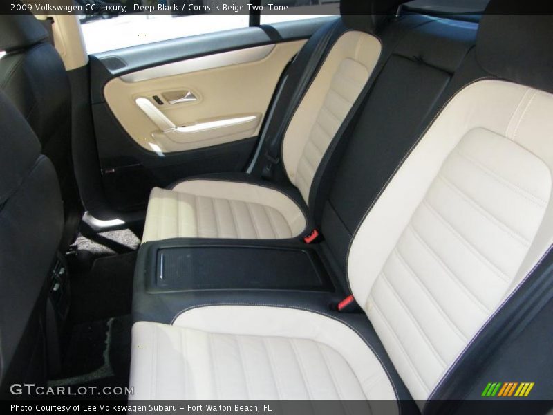 Deep Black / Cornsilk Beige Two-Tone 2009 Volkswagen CC Luxury