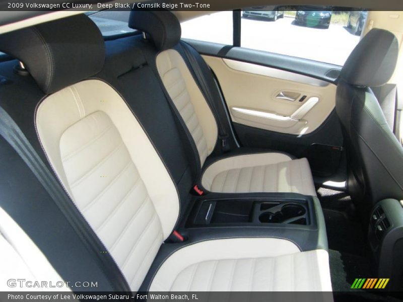 Deep Black / Cornsilk Beige Two-Tone 2009 Volkswagen CC Luxury