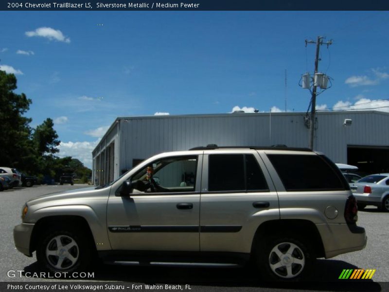 Silverstone Metallic / Medium Pewter 2004 Chevrolet TrailBlazer LS