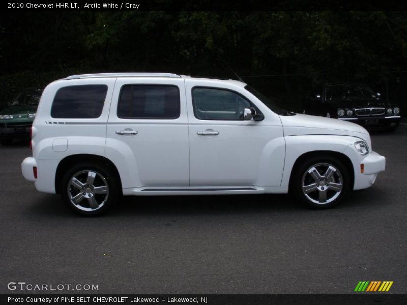 Arctic White / Gray 2010 Chevrolet HHR LT