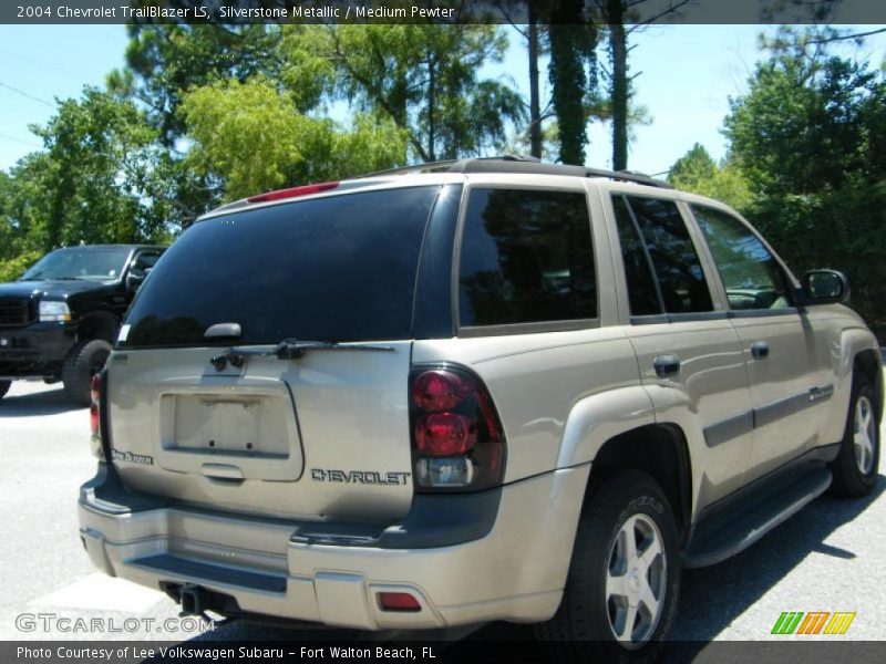 Silverstone Metallic / Medium Pewter 2004 Chevrolet TrailBlazer LS