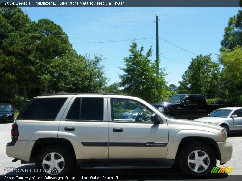 Silverstone Metallic / Medium Pewter 2004 Chevrolet TrailBlazer LS