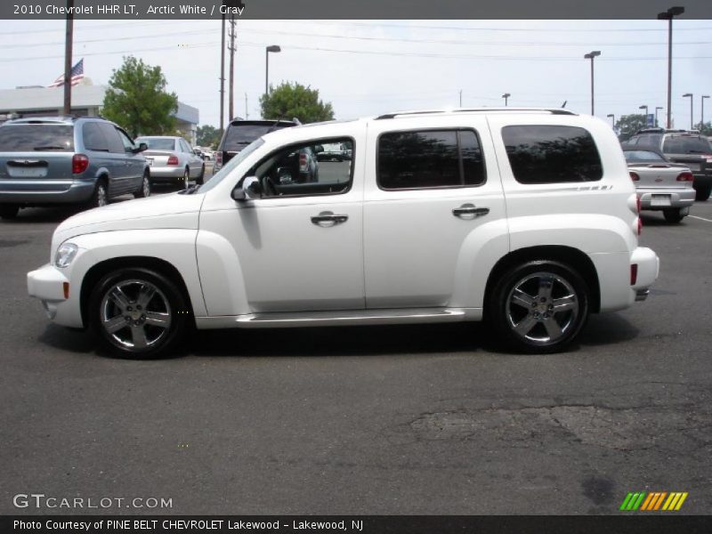 Arctic White / Gray 2010 Chevrolet HHR LT