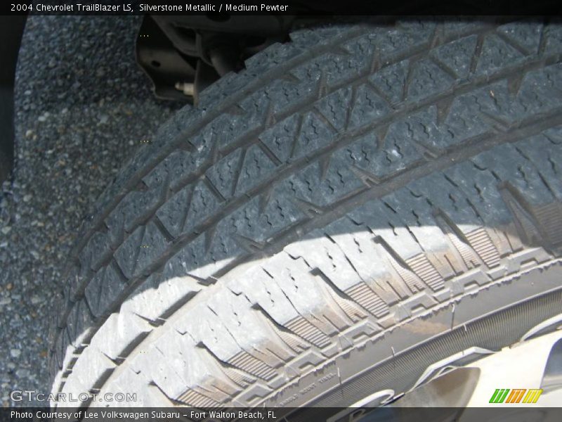 Silverstone Metallic / Medium Pewter 2004 Chevrolet TrailBlazer LS