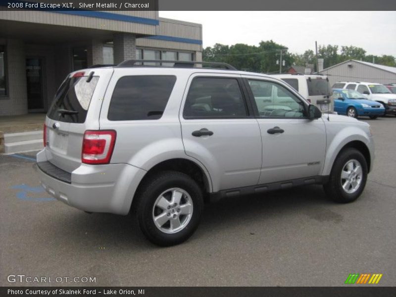 Silver Metallic / Charcoal 2008 Ford Escape XLT
