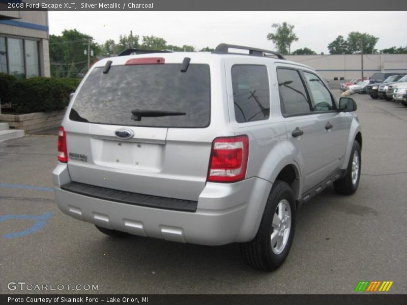 Silver Metallic / Charcoal 2008 Ford Escape XLT
